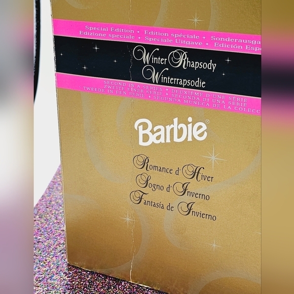 Vintage 1996 Barbie Avon Winter Rhapsody Special Edition Doll - Picture 7 of 14